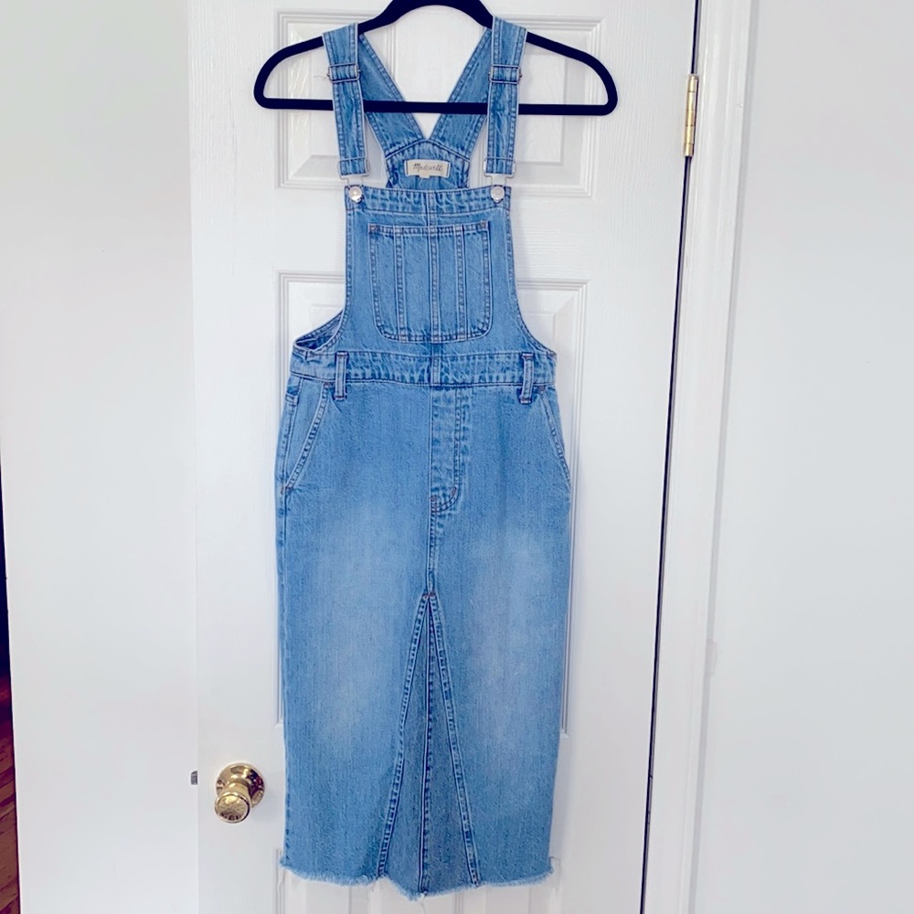 Madewell overall dress — size 0